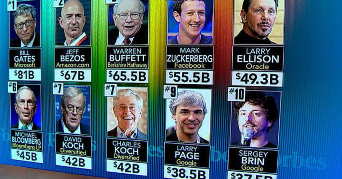 Forbes 400 reveals list of America's richest people - Videos - CBS News