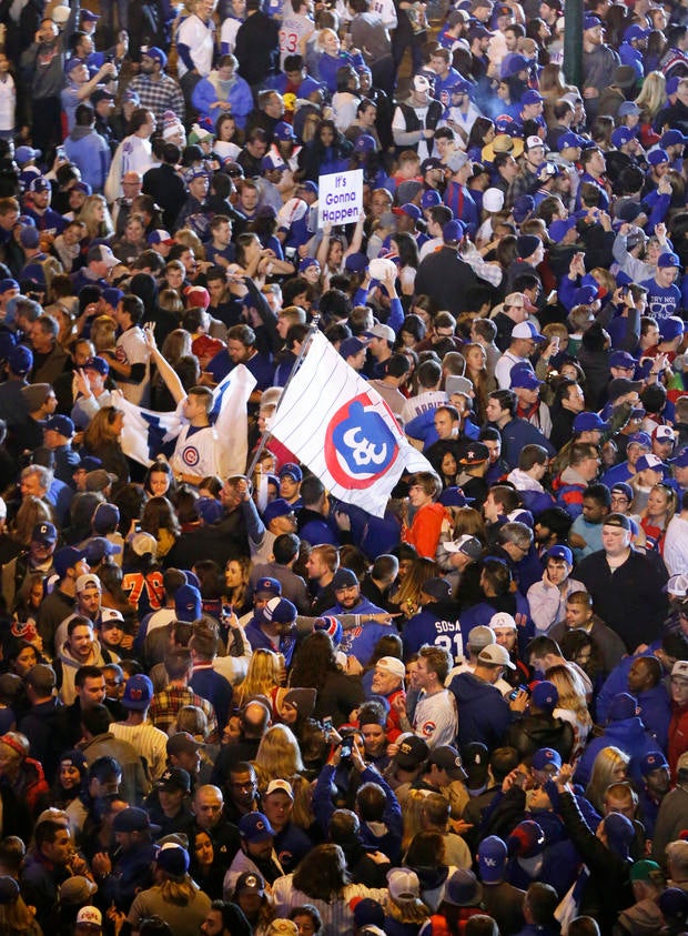 Chicago Cubs clinch first World Series slot since 1945 CBS News