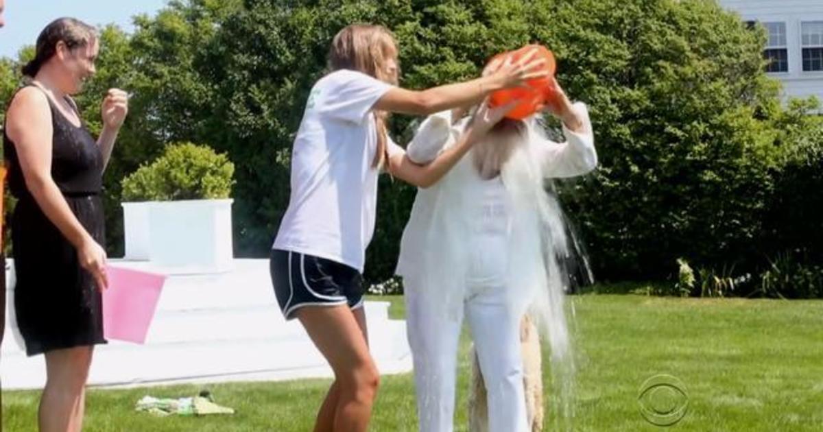 The Ice Bucket Challenge makes the Smithsonian  Videos  CBS News