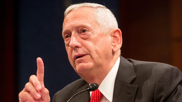 Retired Gen. James Mattis cancels appearance before House Armed Services Committee