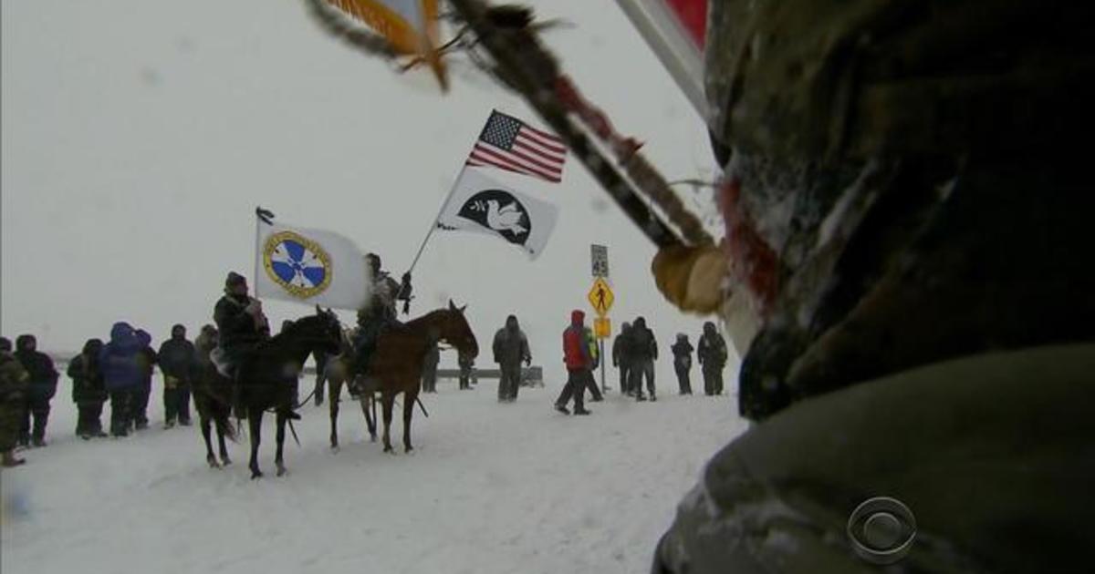 Standing Rock protesters celebrate halt to Dakota Access Pipeline - CBS News