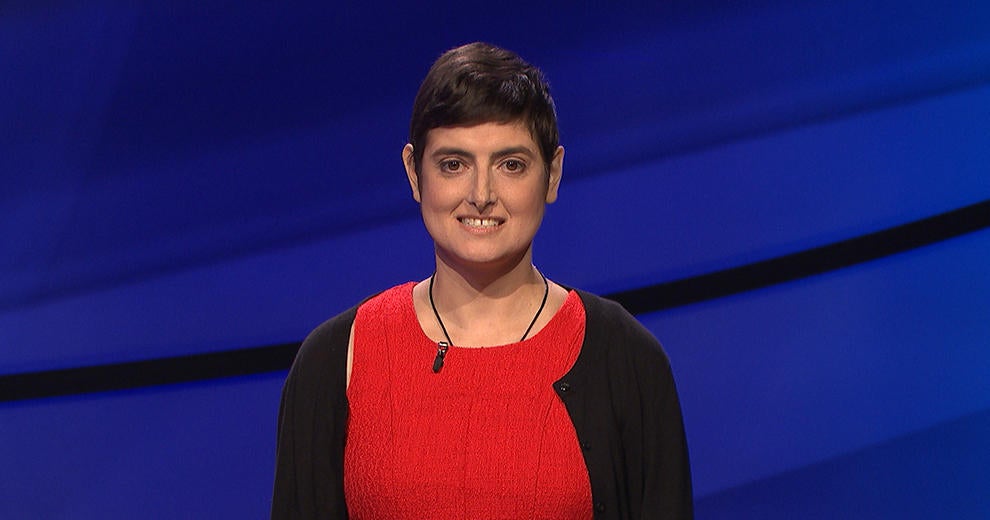 Cindy Stowell, "Jeopardy!" champion Broadcast of contestant's victory