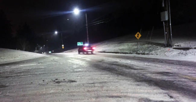 Portland winter storm More ice than snow, but thousands without power