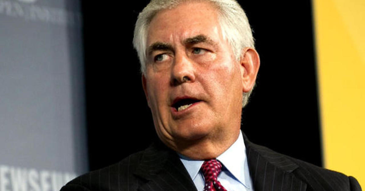 Donald Trump taps Rex Tillerson for secretary of state