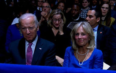 President Obama thanks Joe and Jill Biden in farewell speech