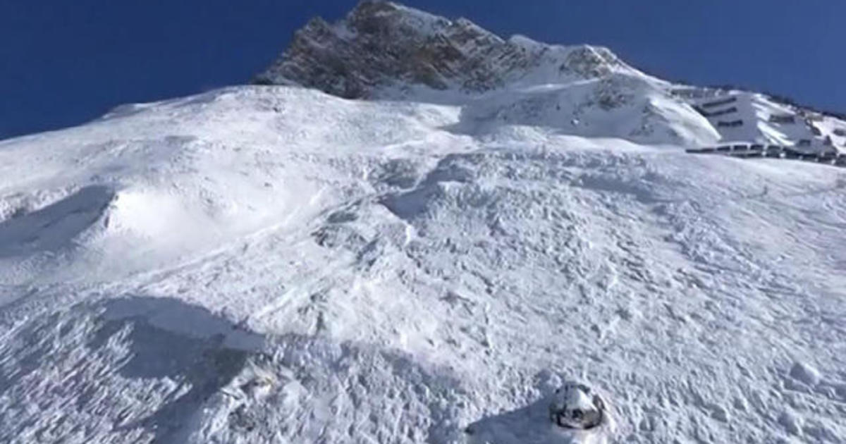 Deadly avalanche in the French Alps