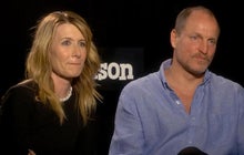 Woody Harrelson and Laura Dern get political