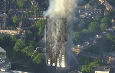 Deadly fire tears through London apartment tower