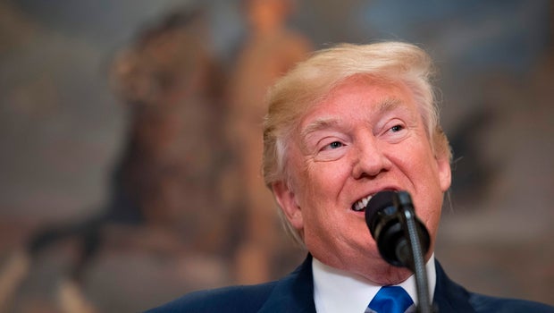 President Trump makes an announcement on immigration at the White House in Washington D.C. on Wed