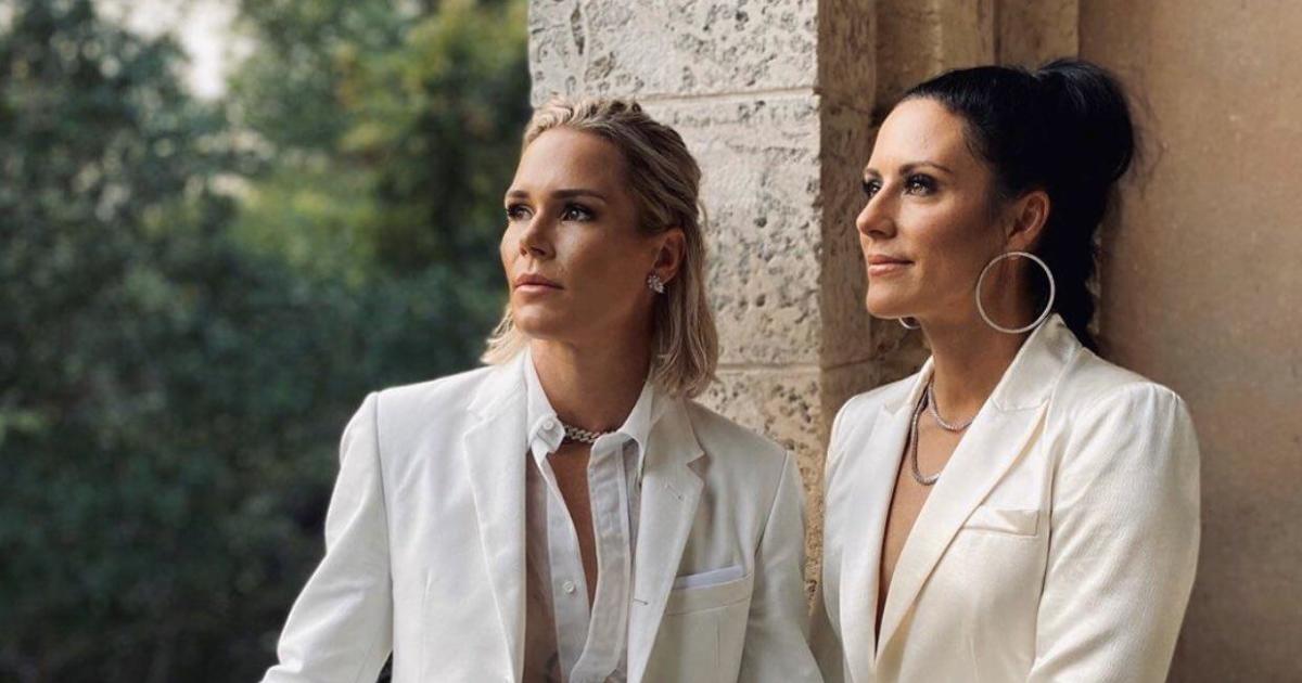 Ali Krieger And Ashlyn Harris Wedding U S Women S Soccer Stars Get