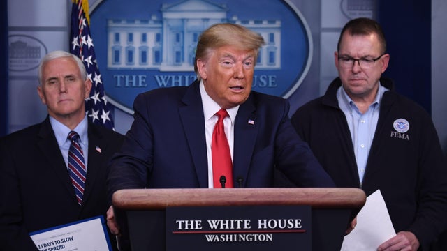 Trump coronavirus task force update Sunday, March 22