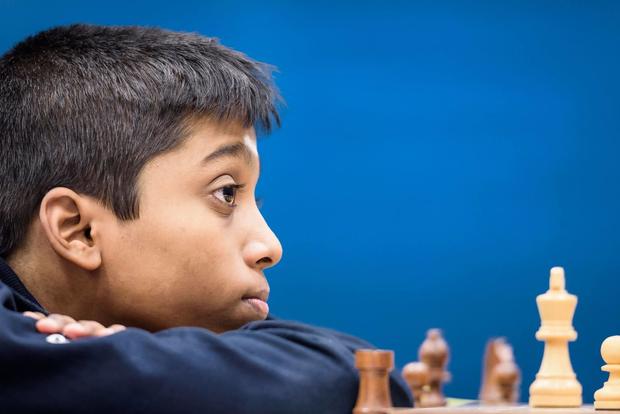 Cutest 3-Year-Old Chess Prodigy Plays World Champion!