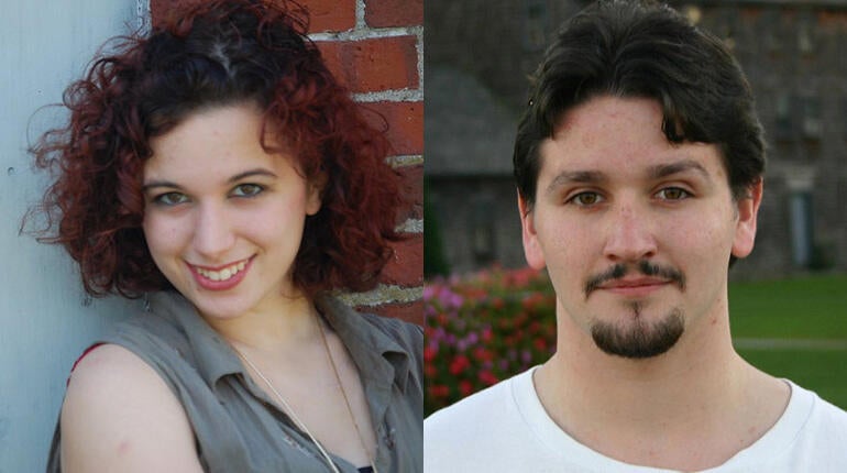 Kat McDonough and Seth Mazzaglia