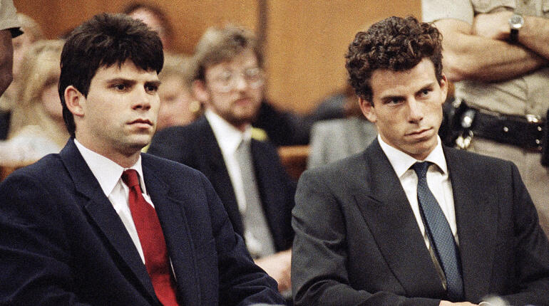 Lyle, left, and Erik Menendez