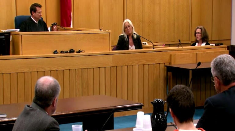 Johnna Henson addressers her daughter's killer in court