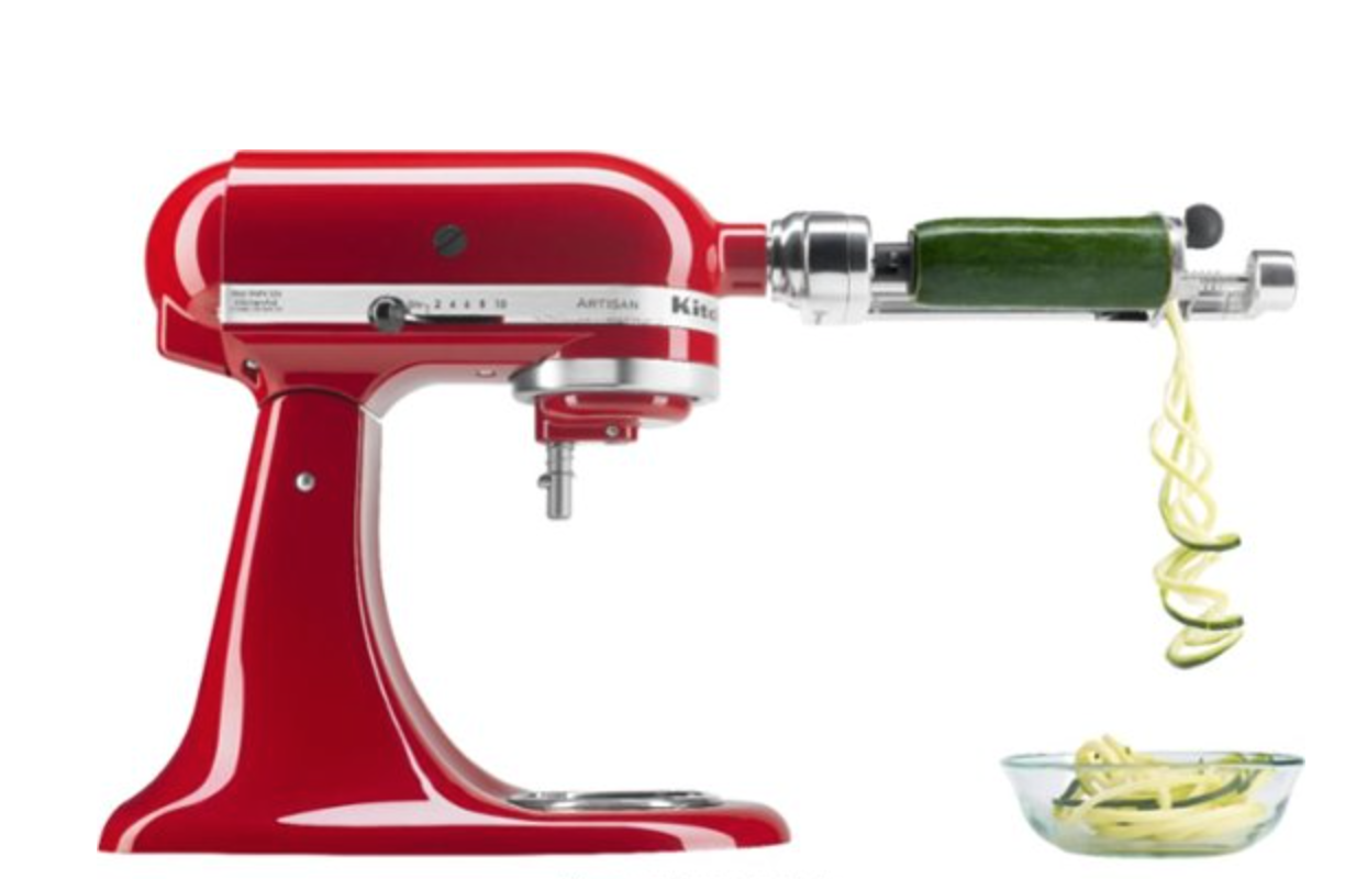 Kitchenaid 5 Blade Spiralizer with Peel, Core and Slice 