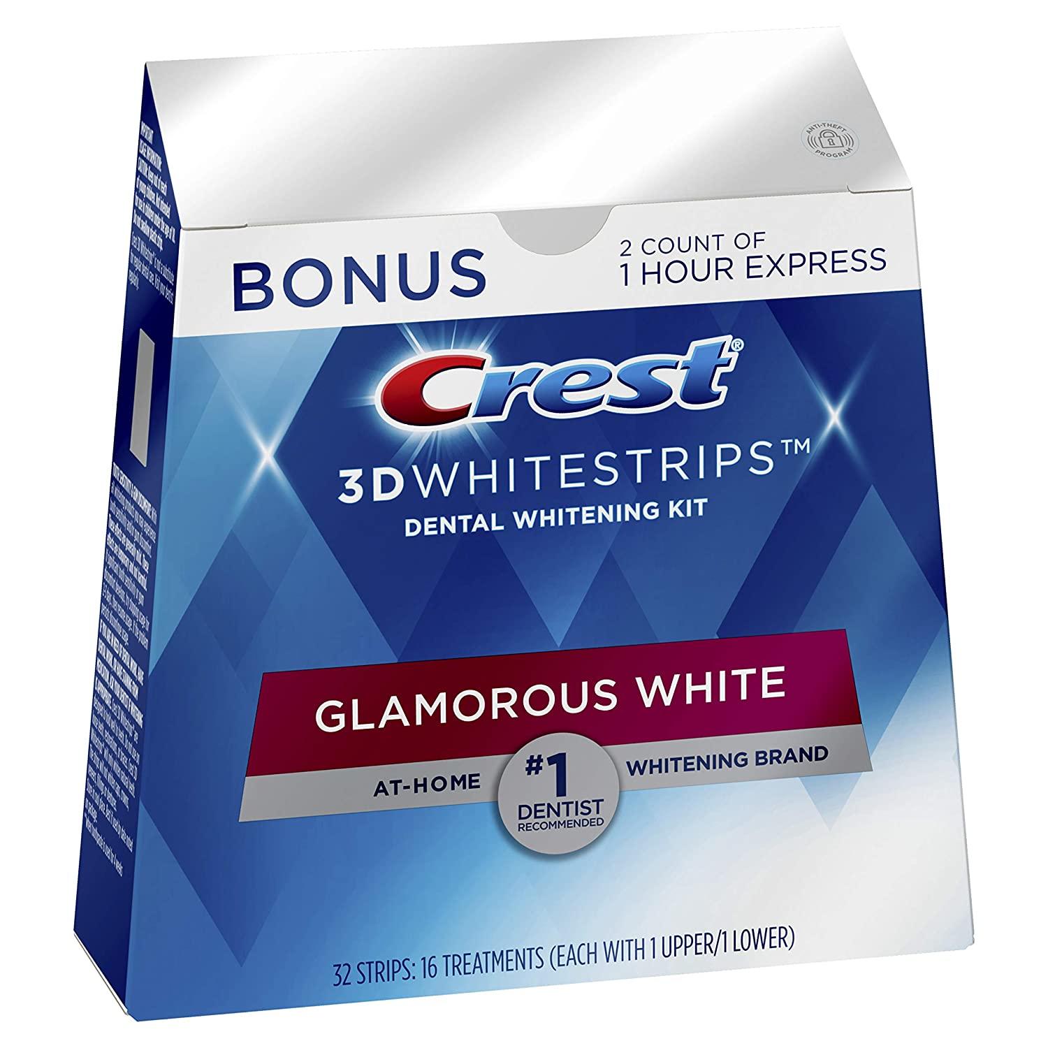 Crest 3D Whitestrips Glamorous White 