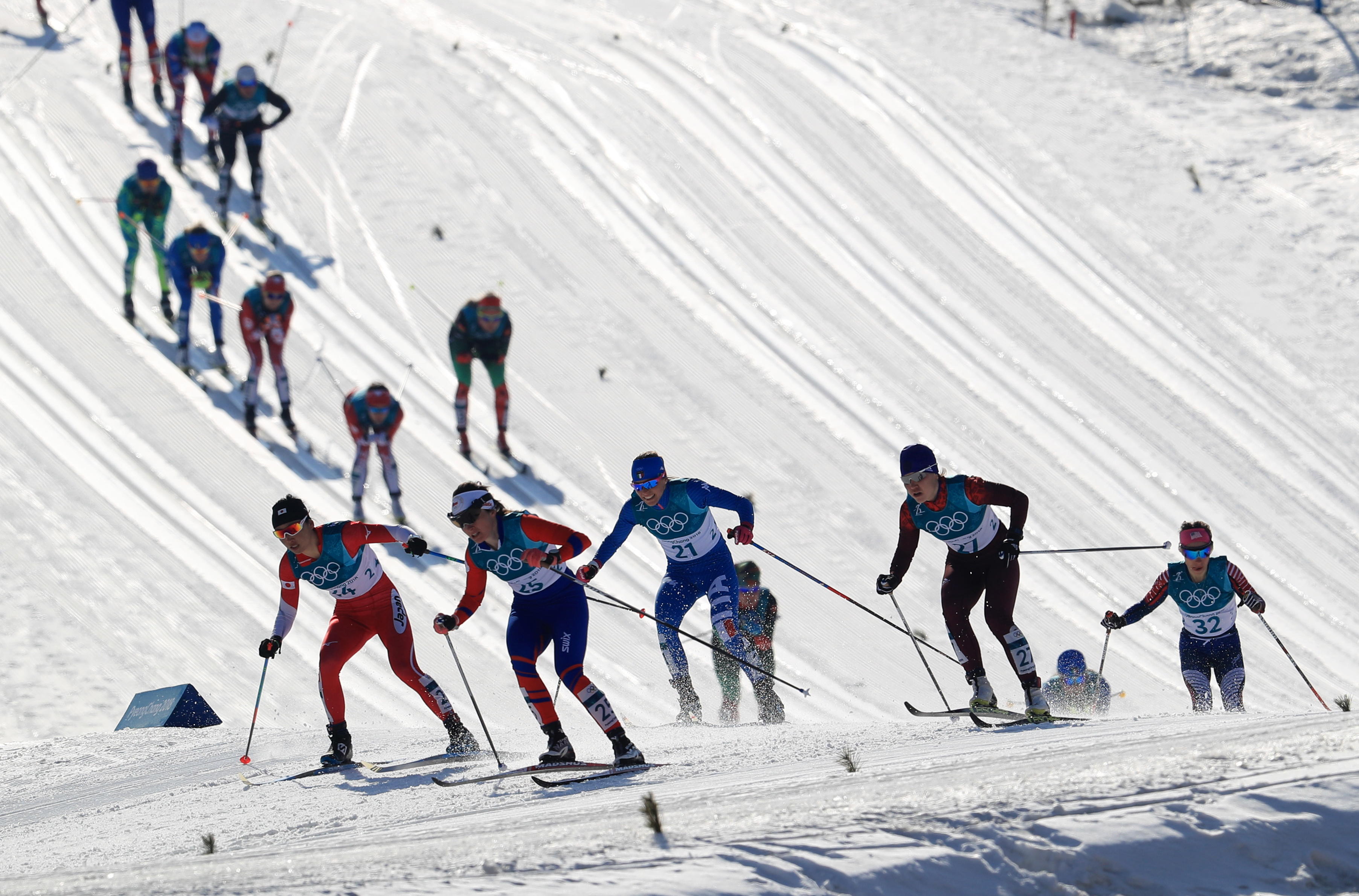 PyeongChang 2018 Winter Olympics: Cross Country Skiing, Ladies' 30km Mass Start Classic 