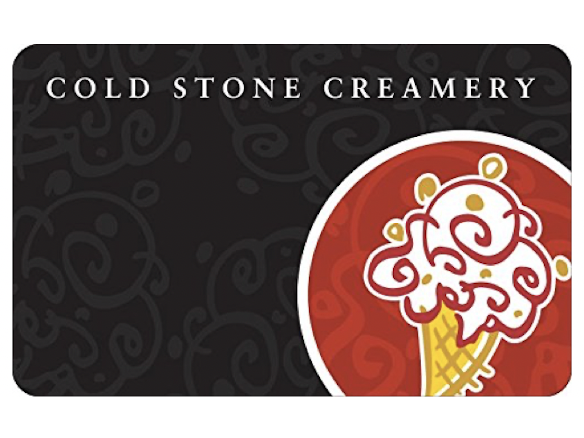 Cold Stone Creamery Gift Card 