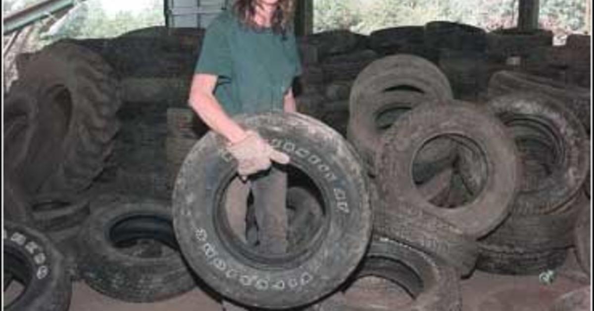 Where Recalled Tires Go - CBS News