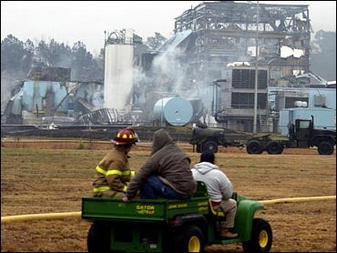 Kinston Factory Explosion CBS News