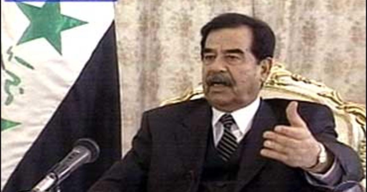 Transcript Saddam Hussein Interview Pt 1 Cbs News