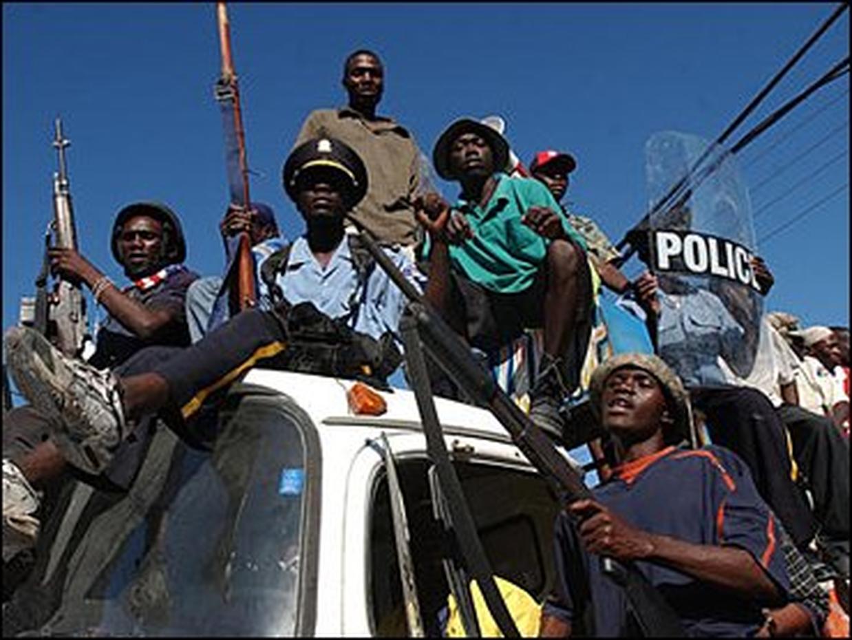 Haiti Uprising Photo CBS News