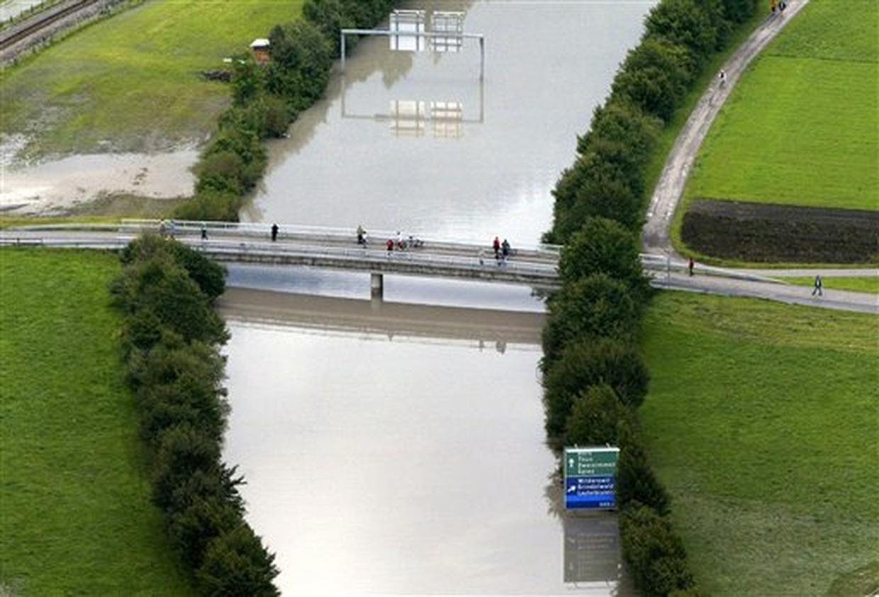 Switzerland Floods Photo 13 Pictures CBS News