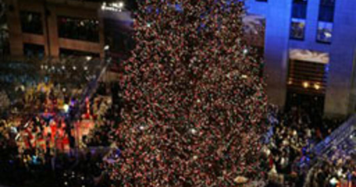 Manhattan optimist christmas trees