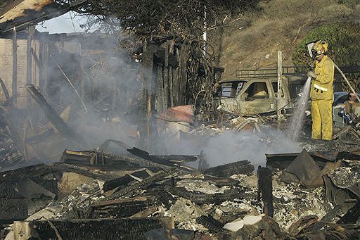 Malibu Mansions Burn CBS News