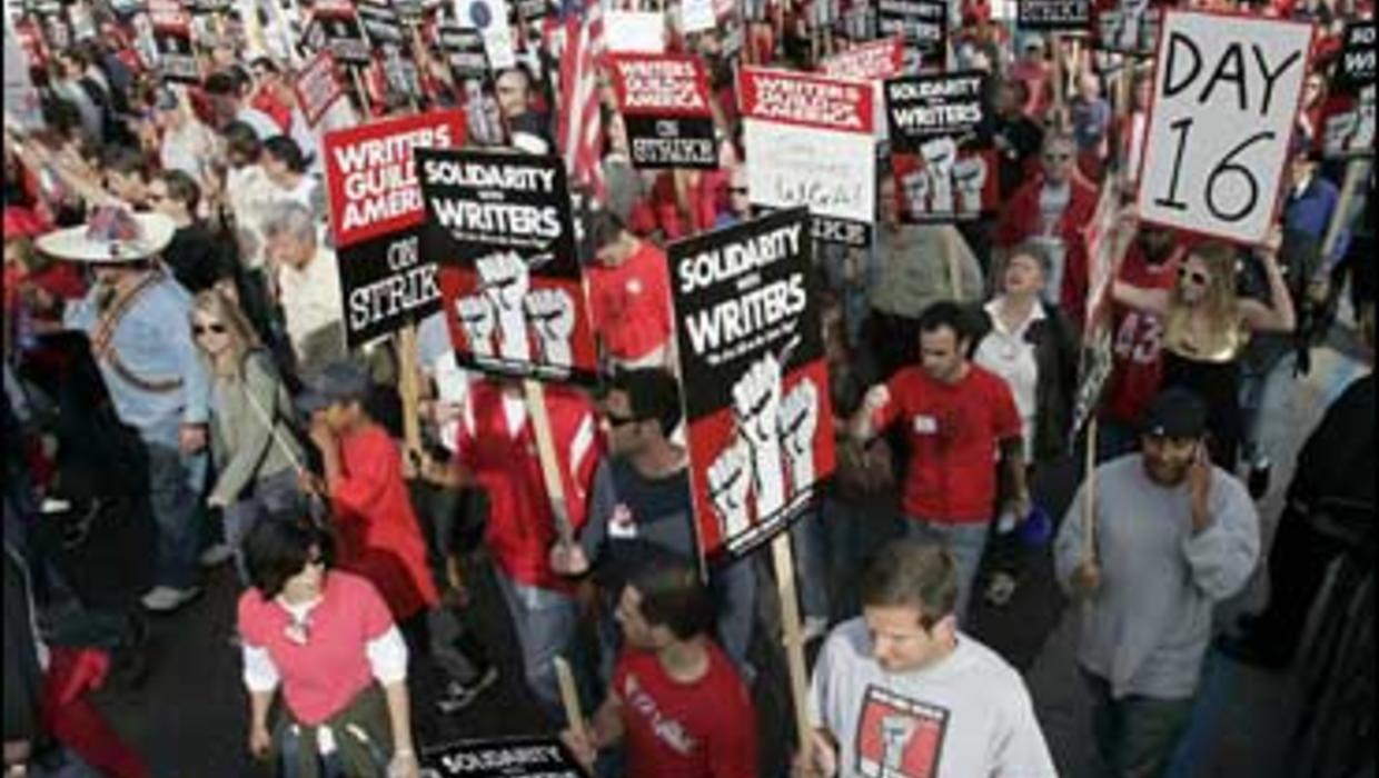 Happy Ending To Hollywood Labor Strike? CBS News