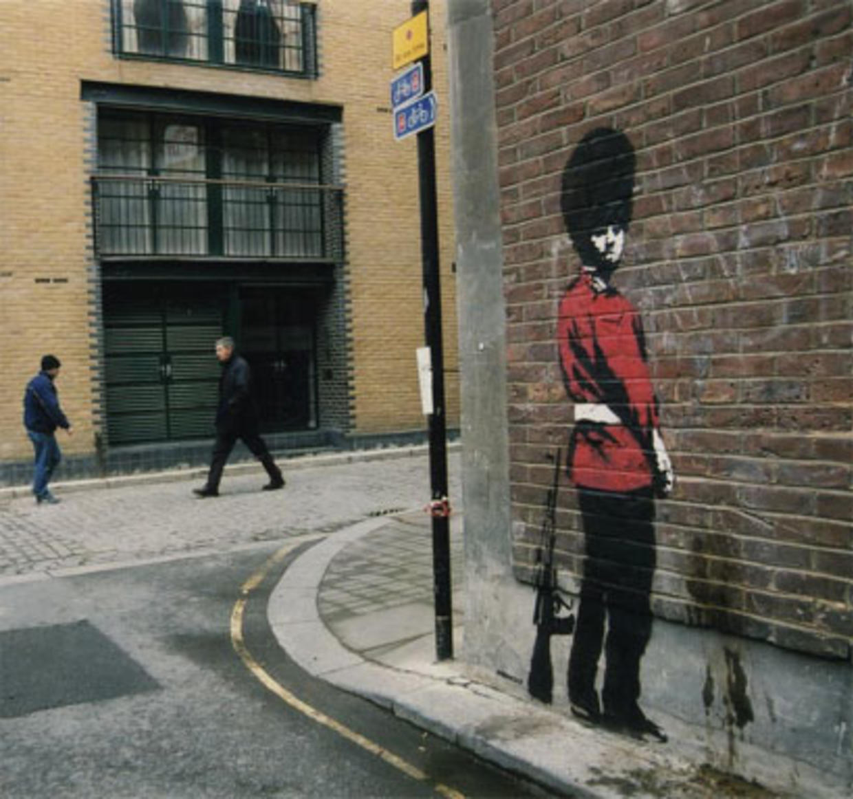 The Art Of Banksy Cbs News 3483