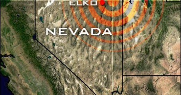 Earthquake Hits Northeast Nevada CBS News