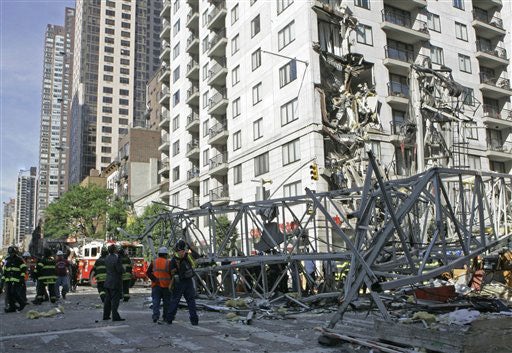 Another NYC Crane Collapse