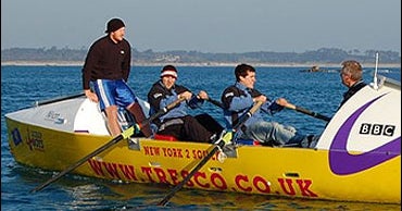 4 Men Attempt To Row Across The Atlantic CBS News