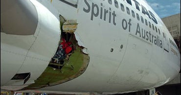 Did Oxygen Tank Explode On Qantas Jet? CBS News