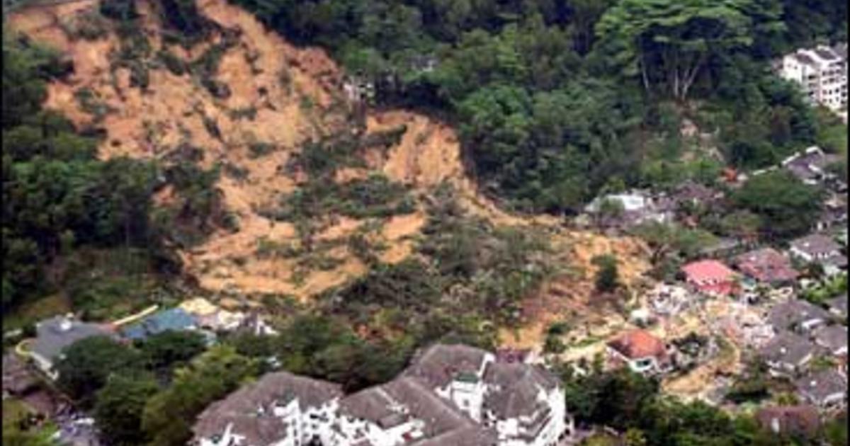 Landslide Kills 4 In Malaysia 1 Missing Cbs News
