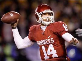Oklahoma Quarterback Sam Bradford