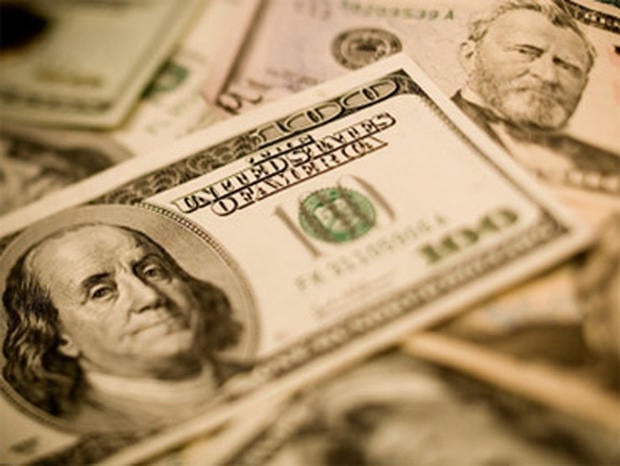 A close up of a Benjamin. Makes a perfect money background.