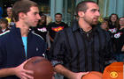 Members of Dude Perfect share their technique on The Early Show. 