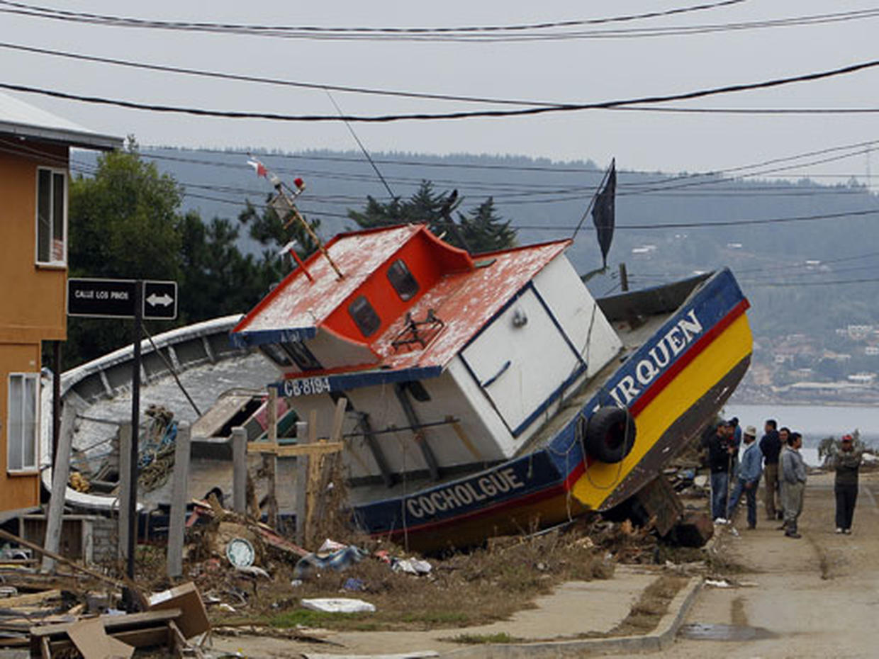 Chile Earthquake Aftermath Photo 1 Pictures CBS News