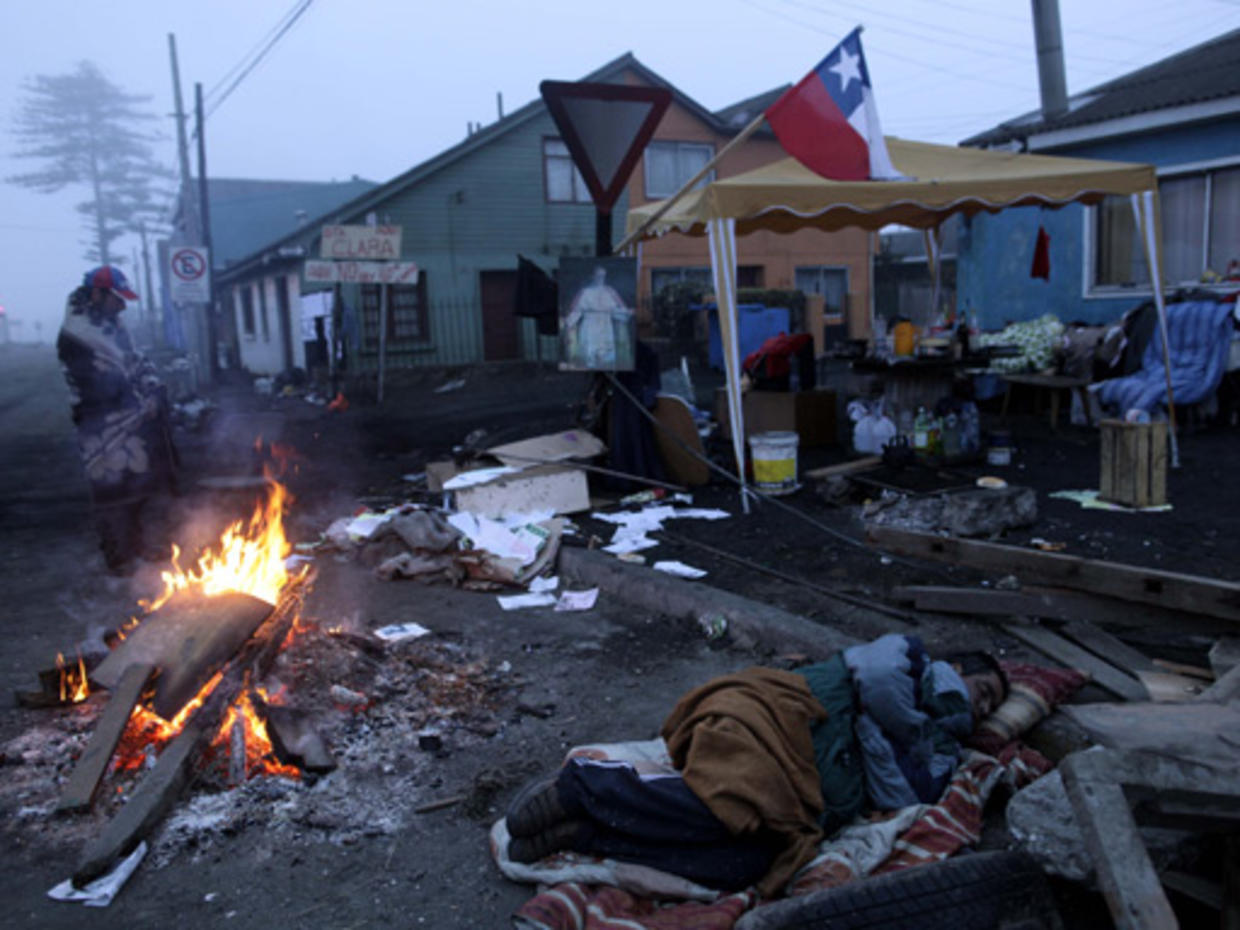 Chile Earthquake Aftermath CBS News