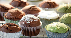 Kelly Keough's sugar-free, gluten-free cupcakes.