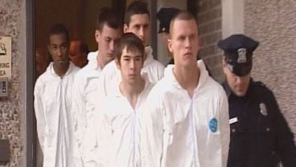 Football gang of white teens killed