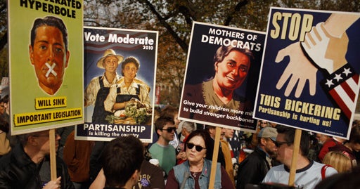 Rally For Sanity And or Fear CBS News