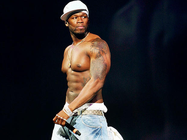 50-Cent/Curtis Jackson - Hollywood's Hunkiest Abs - Pictures - CBS News