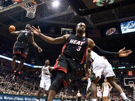 LeBron James and Dwyane Wade