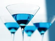 Blue cocktails are among those suggested by award-winning mixologist Charlotte Voisey for a royal wedding viewing party -- to go with the classic theme, "serving something old, something new, something borrowed and something blue