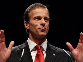 Sen. John Thune, R-S.D., speaks at the Conservative Political Action Conference