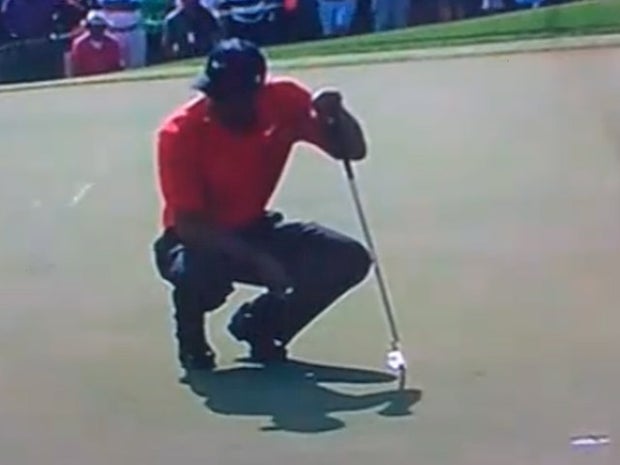 Tiger Woods Spit Dubai 2011, Tiger Woods